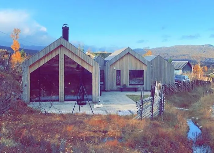 Modern Near Auersvatn And Trails