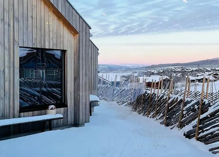 Modern Near Auersvatn And Trails